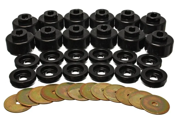 Energy Suspension Body Mount Set – Black