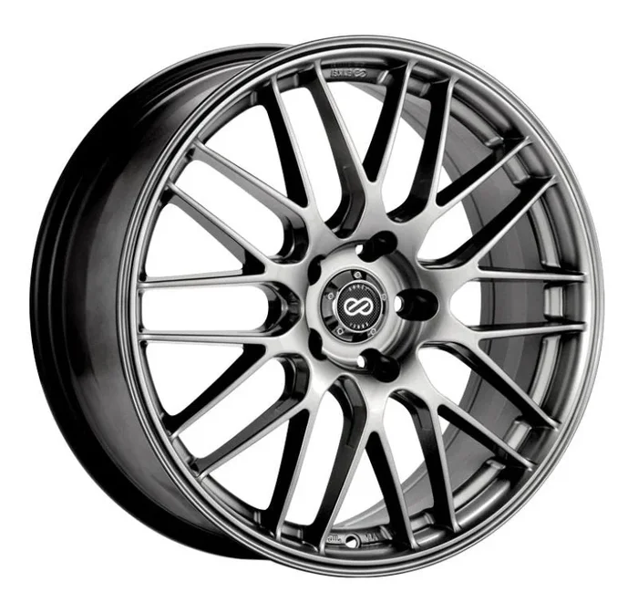 Enkei EKM3 18×8 5×120 32mm Offset Hyper Silver Wheel28.4 lb