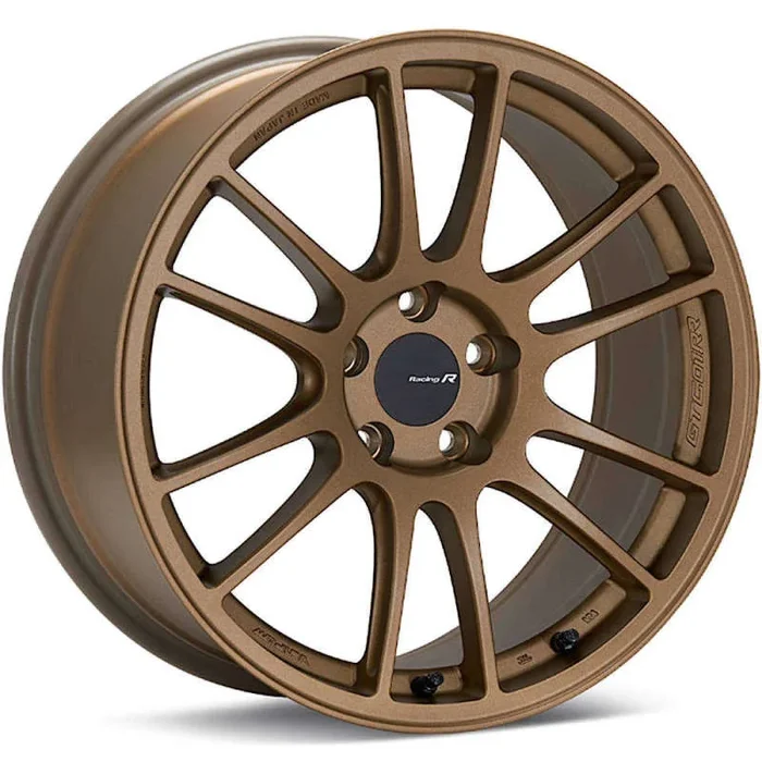Enkei GTC01RR 18×10 5×114.3 22mm Offset Titanium Gold Wheel *Special Order*