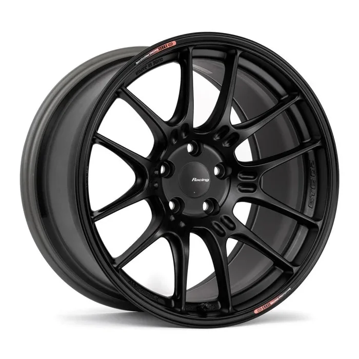 Enkei GTC02 19×10 5×120 40mm Offset 72.5mm Bore Matte Black Wheel