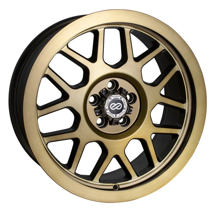 Enkei Matrix 17×9 6×139.7 10mm Offset 108mm Bore Brushed Gold Wheel