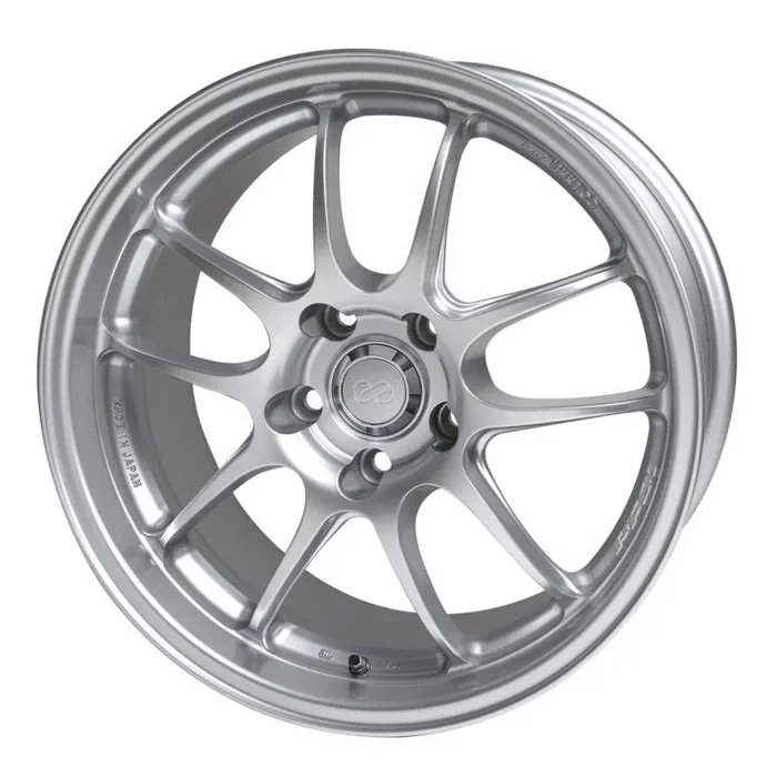 Enkei PF01 17×8.5 5×114.3 40mm Offset Silver Wheel