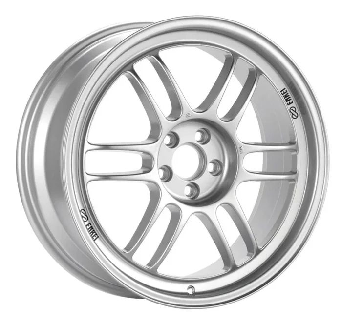 Enkei RPF1 18×7.5 5×112 48mm Offset 73mm Bore Silver Wheel