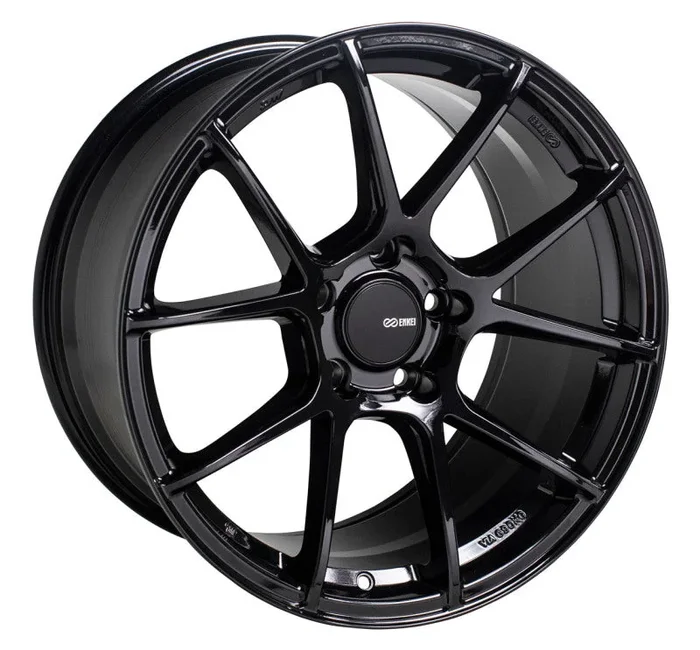 Enkei TS-V 18×8.5 5×120 38mm Offset 72.6mm Bore Gloss Black Wheel