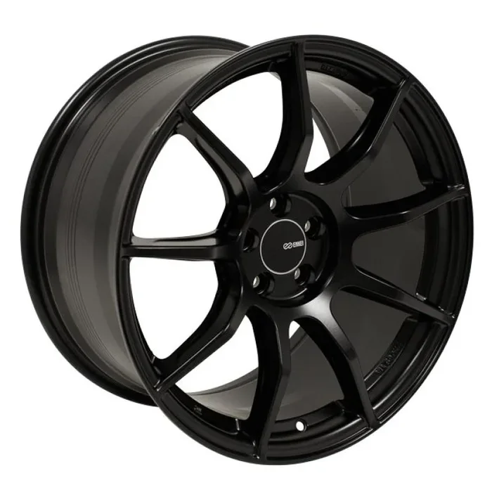 Enkei TS9 18×8.5 5×114.3 35mm Offset 72.6mm Bore Black25.5 lb