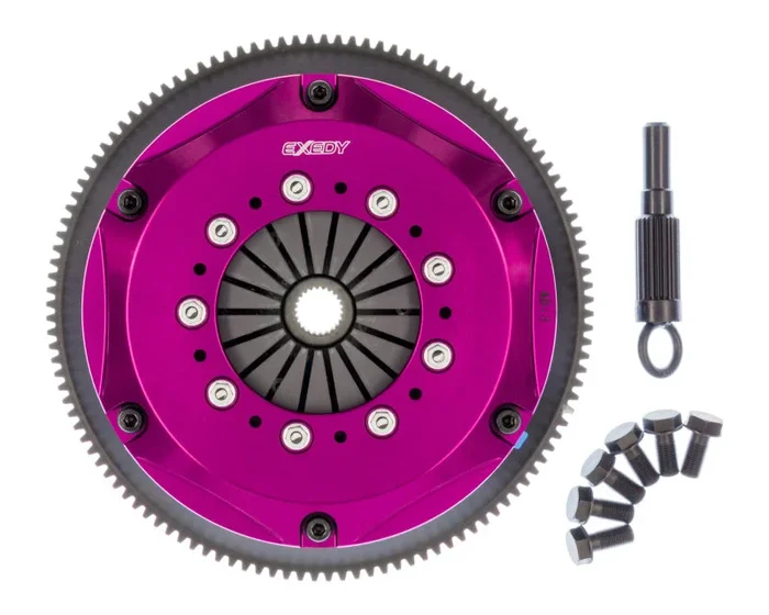 Exedy 1989-1993 Nissan Skyline GTR L6 Hyper Twin Cerametallic Clutch Sprung Center Disc Push Type35.2 lb