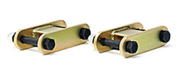 Fabtech 95.5-04 Toyota Tacoma 2WD 5 Lug Rear Shackle Kit9.7 lb