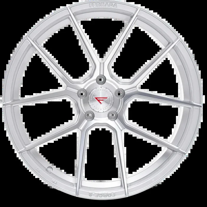 Ferrada Wheels Forge-8 F8-FR8 21×10.5 . 5×120 . ET25 . Machine Silver. C.B 74.1 . Deep Concavity