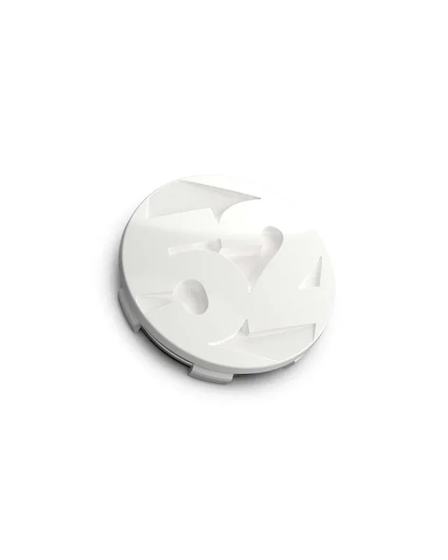 fifteen52 65mm Snap In Center Cap Single for Rally Sport and MX Wheels – Rally White (Gloss White)