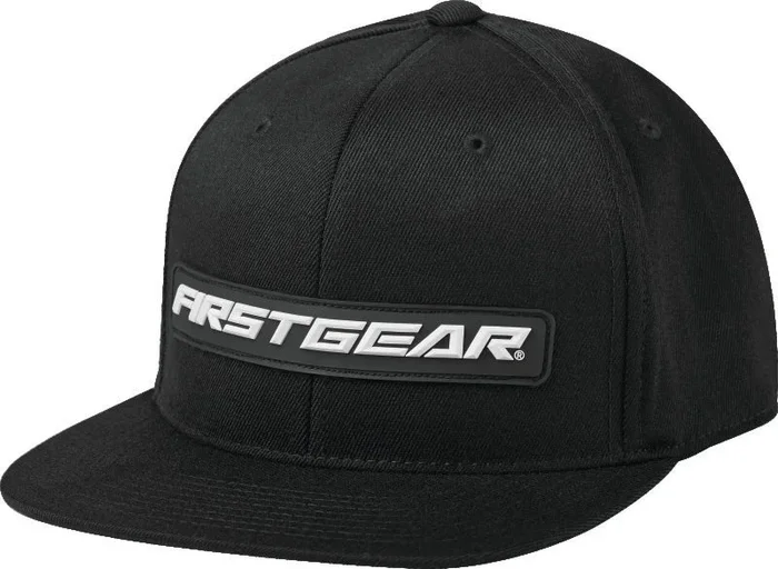 FIRSTGEAR Snapback Hat – Black