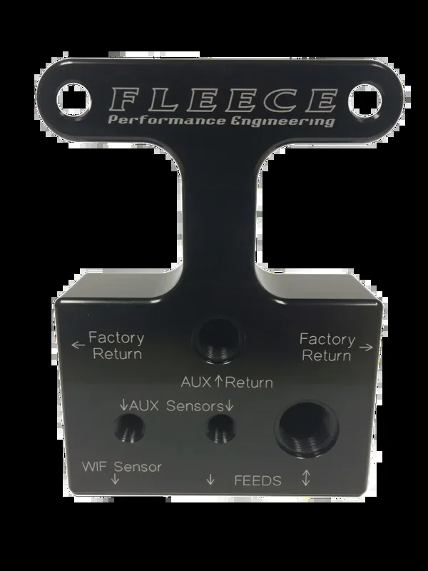 Fleece Performance 07.5-09 Dodge 6.7L Cummins 3rd Gen Fuel Distribution Block