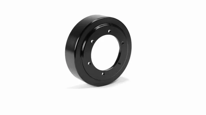 Fleece Performance 13-18 Dodge 2500/3500 Cummins Fan Drive Pulley (Black Finish)1.8 lb