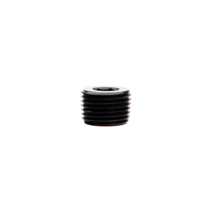 Fleece Performance Universal 3/4in NPT Hex Socket Plug – Black