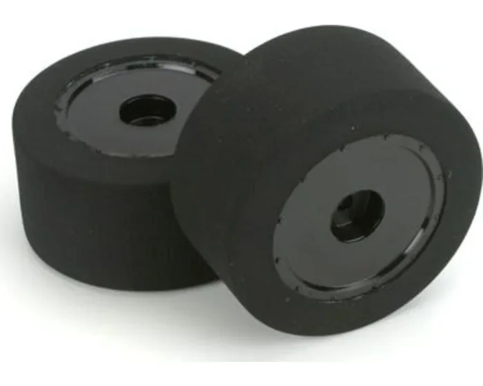 Foam Dirt Oval Rear Mounted Tires Purple