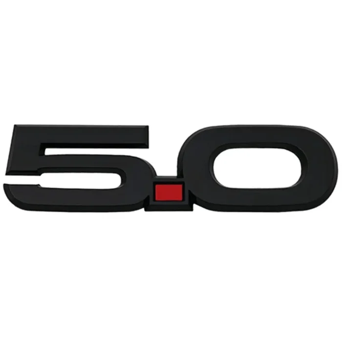 Ford Racing 15-17 Ford Mustang 5.0L Fender Emblem Black0.12 lb