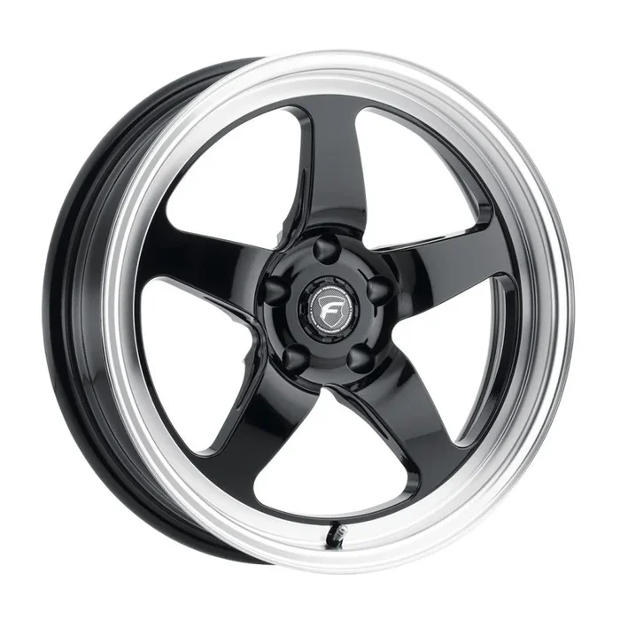Forgestar D5 Drag 18×12 / 5×120.65 BP / ET50 / 8.5in BS Gloss Black Wheel