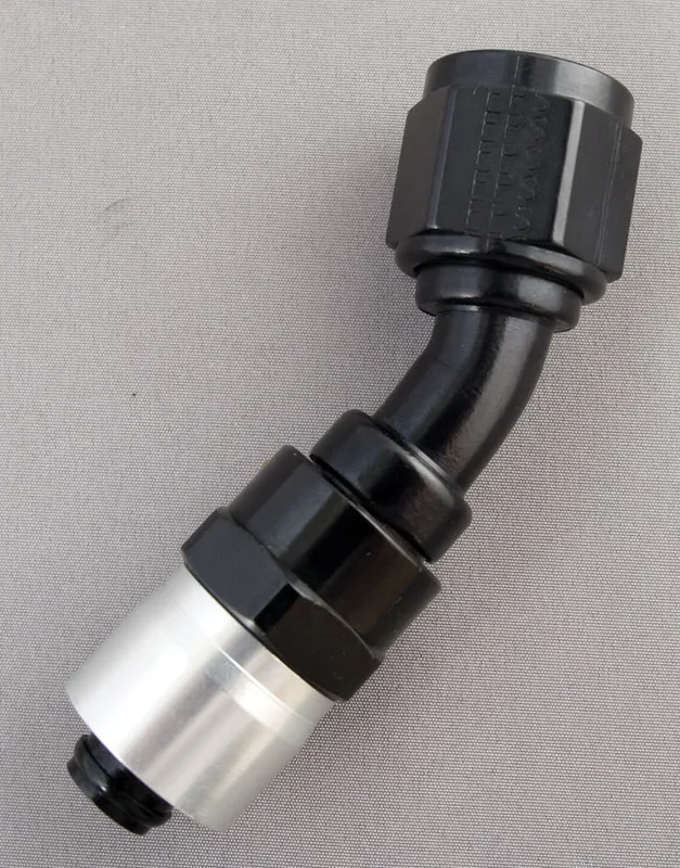 Fragola #12 30-Deg Crimp Hose Fitting