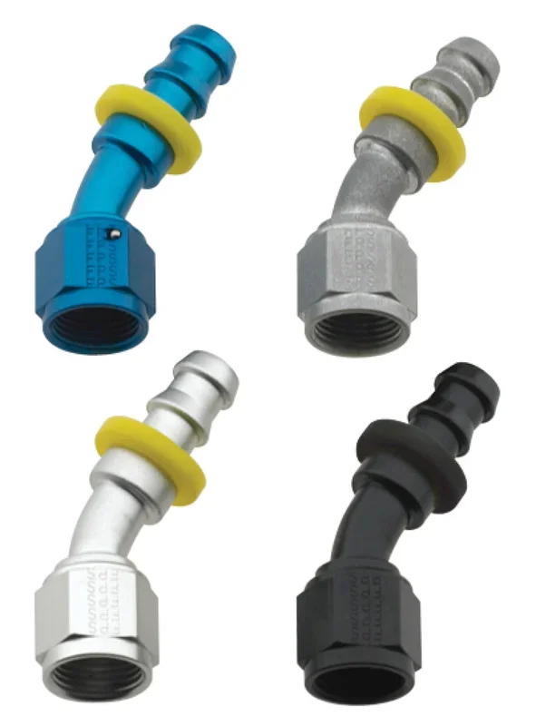 Fragola -12AN Push-Lite End 30 Degree – Black