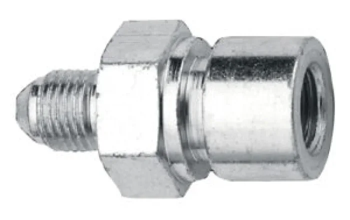 Fragola -4AN x 10 x 1.25 Tubing Adaptor – Steel