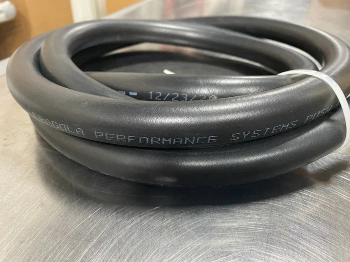 Fragola -6AN Push-Lite Hi-Temp Black Hose – 20ft2.5 lb