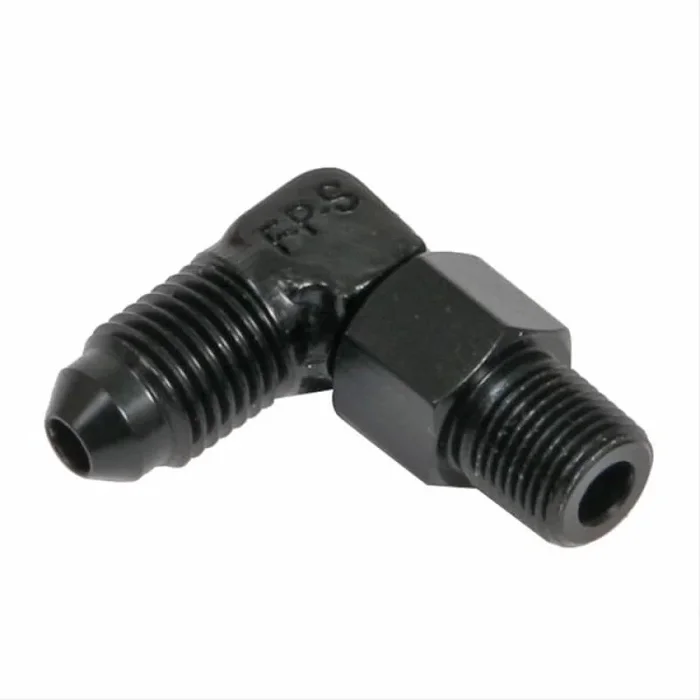 Fragola -6AN x 1/8 NPT 90 Degree Swivel – Black
