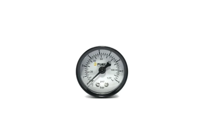 Fuelab 1.5in Fuel Pressure Gauge – EFI – Range 0-120 PSI (Dual Bar/PSI Scale)