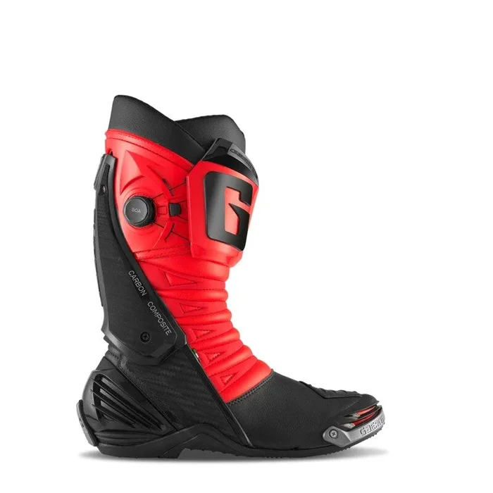 Gaerne GP1 LS Boot Black/Fluorescent Red Size – 9.5