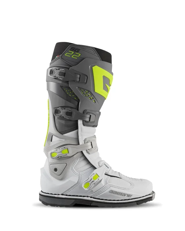 Gaerne SG22 Boot Anthracite/ White/Grey Size – 9.5