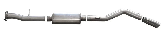Gibson 08-09 Hummer H2 Base 6.2L 3.5in Cat-Back Single Exhaust – Stainless