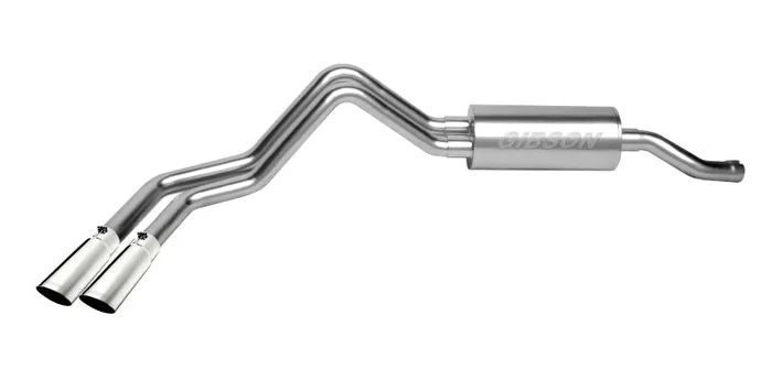 Gibson 87-92 Ford F-150 Custom 4.9L 2.5in Cat-Back Dual Sport Exhaust – Stainless