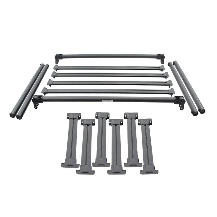 Go Rhino 15-22 Chevrolet/GMC Colorado/Canyon XRS Overland Xtreme Rack Blk – Box 1 (Req. 5951000T-02)