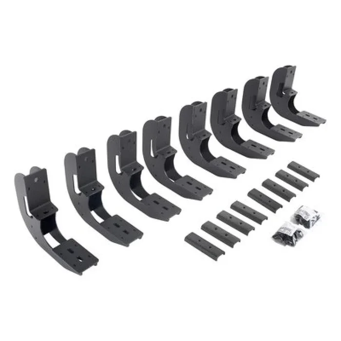 Go Rhino 19-22 Chevrolet Silverado 1500 CC Mtg Brackets (V-Series V3/RB10 Slim/RB20 Slim) – Tex. Blk