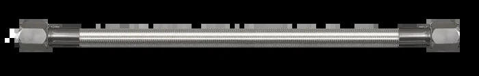 Goodridge 7in Universal Oil Line Assembly w/Clear Fittings