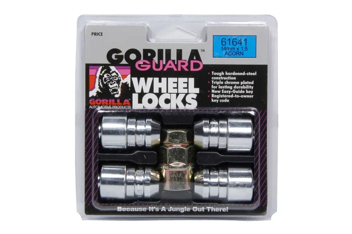 Gorilla 4 Gorilla Guard Locks Acorn 14mm x 1.50