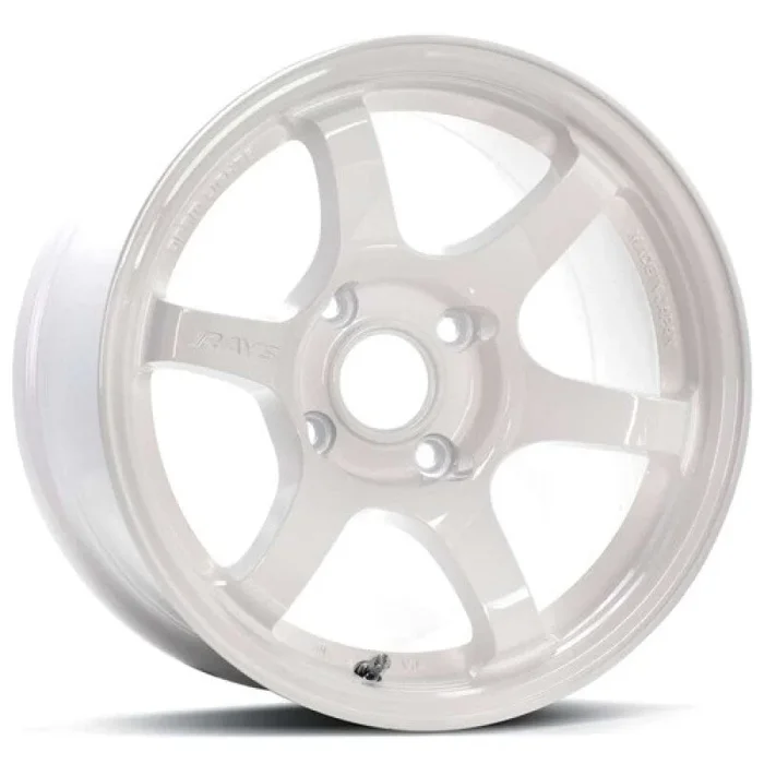 Gram Lights 57D MARK-II 15×8 +13mm 4×100 White Wheel