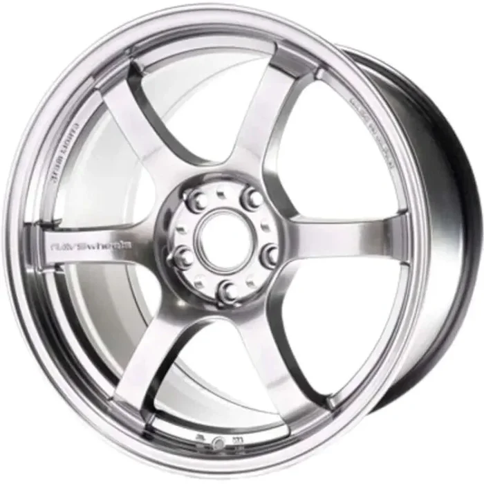 Gram Lights 57DR 15×8 / +35mm / 4-100 Grace Silver Wheel