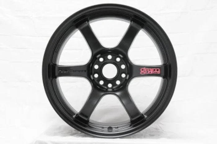 Gram Lights 57DR 18×9.5 +38 5-120 Semi Gloss Black Wheel