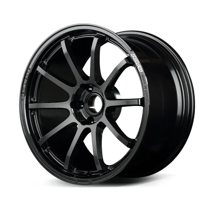 Gram Lights 57NR 18×9.5 +38 5-114.3 Glass Black Wheel