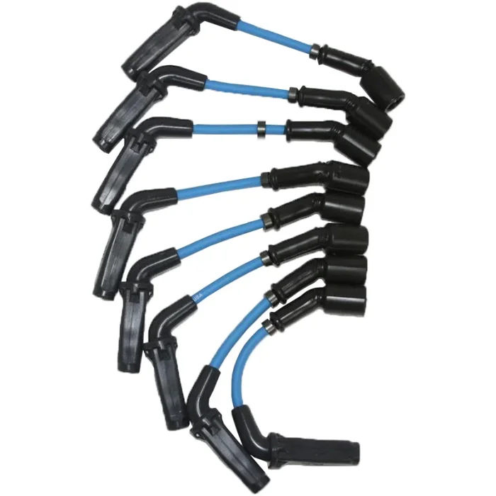 Granatelli 99-23 GM 6.0L/6.2L LS2/LS3/LSA/LS7/LS9 Hi-Perf Coil-Near-Plug Wire Conn Kit – Blue