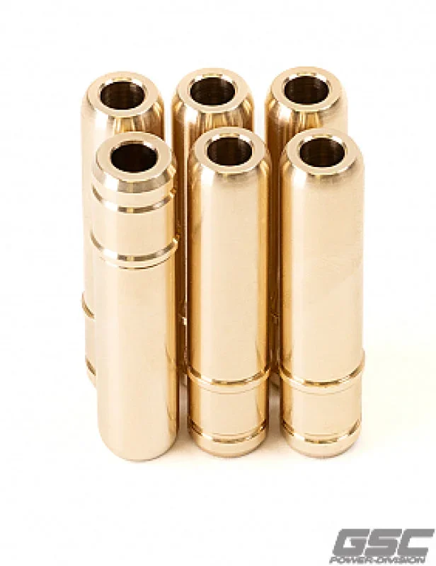 GSC P-D Toyota G16E STD Manganese Bronze Exhaust Valve Guide Stopper Style – Set of 6