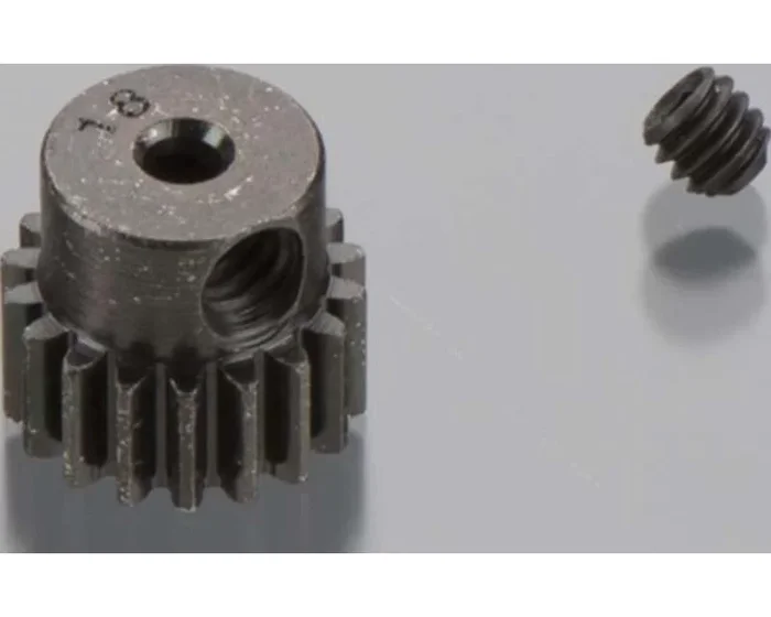 Hard Blackened Steel Mini Pinion 2mm .5 Mod 18T