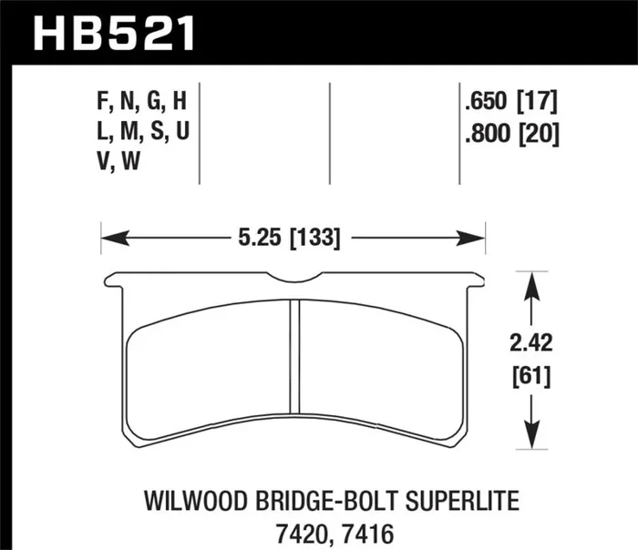 Hawk Performance ER-1 Motorsport Brake Pads4.1 lb
