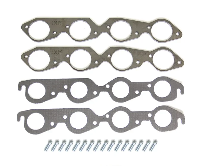 Hedman BB Chevy 2.5in Flanges Round Port