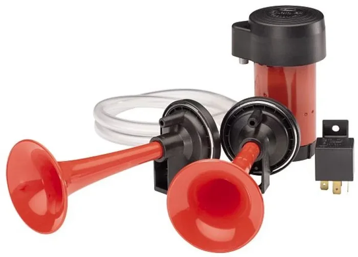 Hella Twin Trumpet Horn Kit 12V 240W 795-800Hz 118dB1.8 lb
