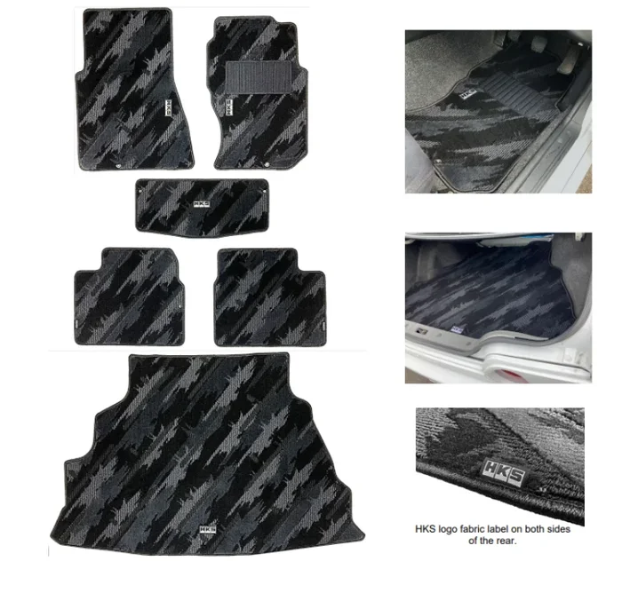 HKS FLOOR MATS BNR32 FULL SET OCT RHD12.4 lb