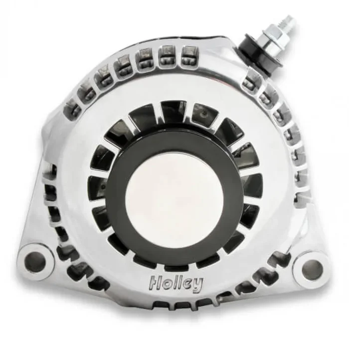 Holley Alternator Pulley Cover Polished