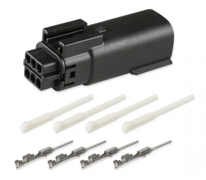 Holley EFI MOD/COYOTE Knock Sensor Connector, Main Harness