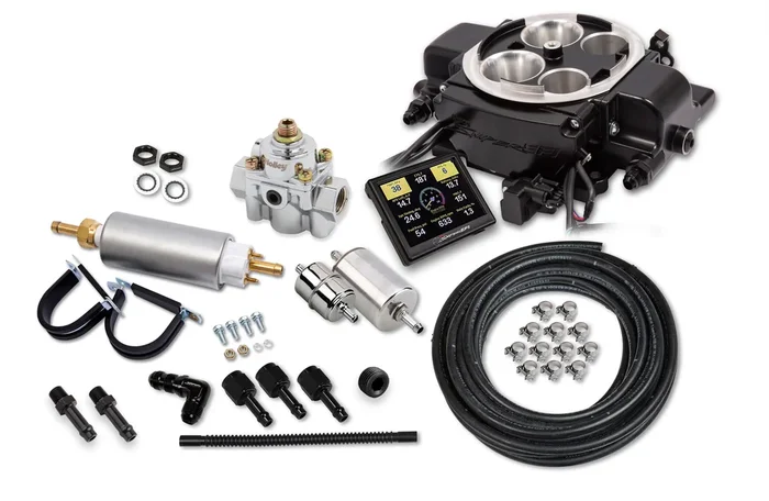 Holley Sniper Quadrajet EFI Master Kit – Black