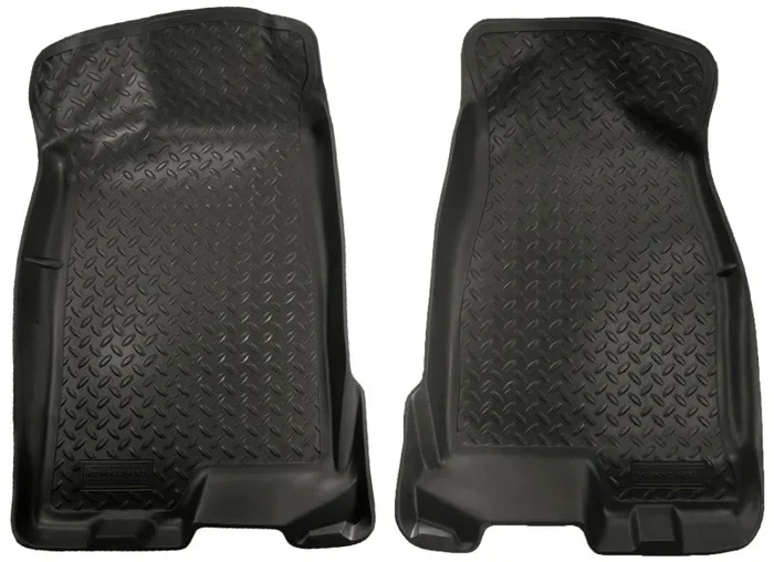 Husky Liners 04-12 Chevy Colorado/GMC Canyon Crew Cab Classic Style Black Floor Liners5.9 lb