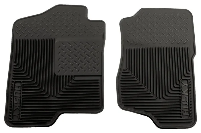 Husky Liners 07-12 GM Silverado/Sierra/Tahoe/Yukon/Escalade Heavy Duty Black Front Floor Mats8.8 lb